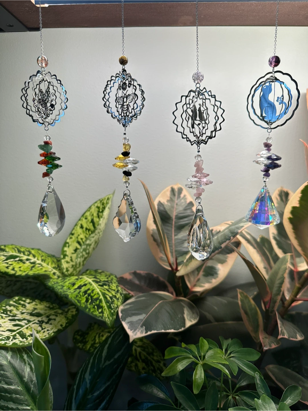 Crystal Suncatcher Wind Spinner