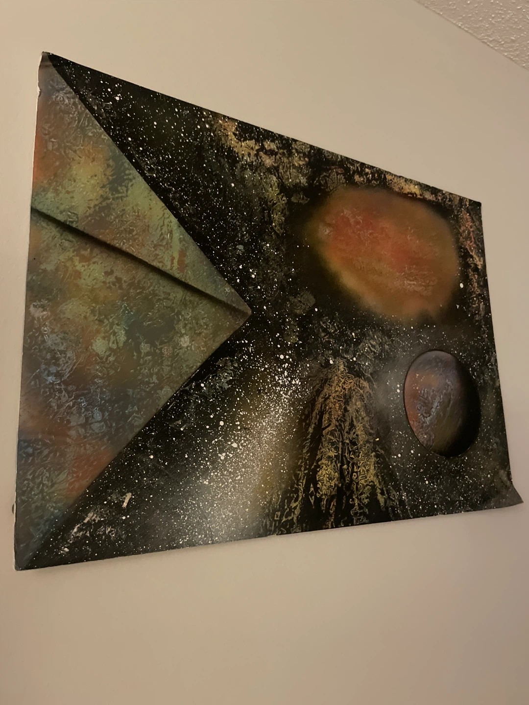 Original Abstract Graffiti Wall Art Set - photo 2