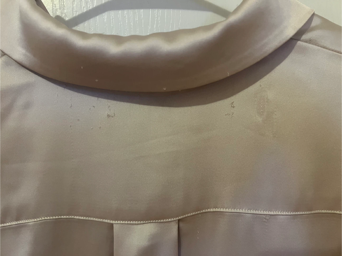 Satin Button-Up Shirt - photo 3