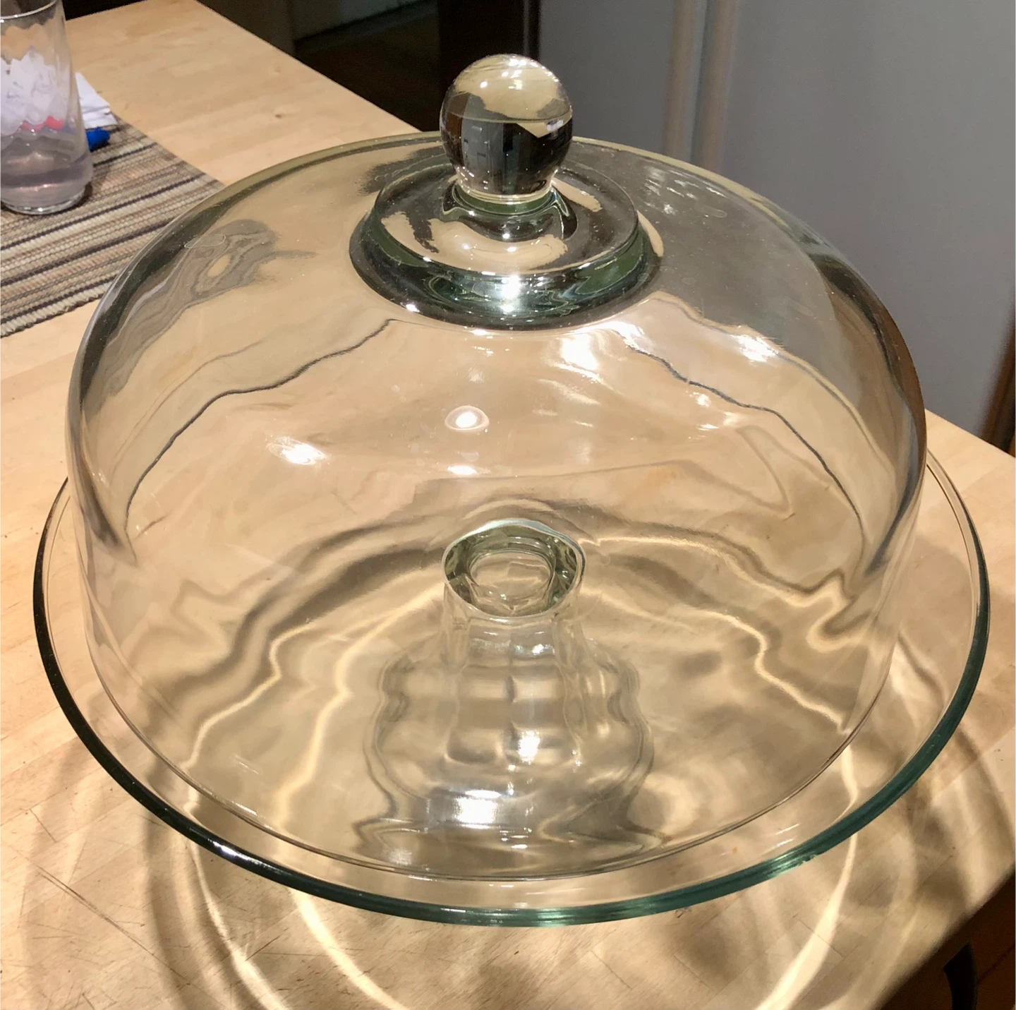 Anchor Hocking Presence Glass Cake Stand and Dome Set - photo 3