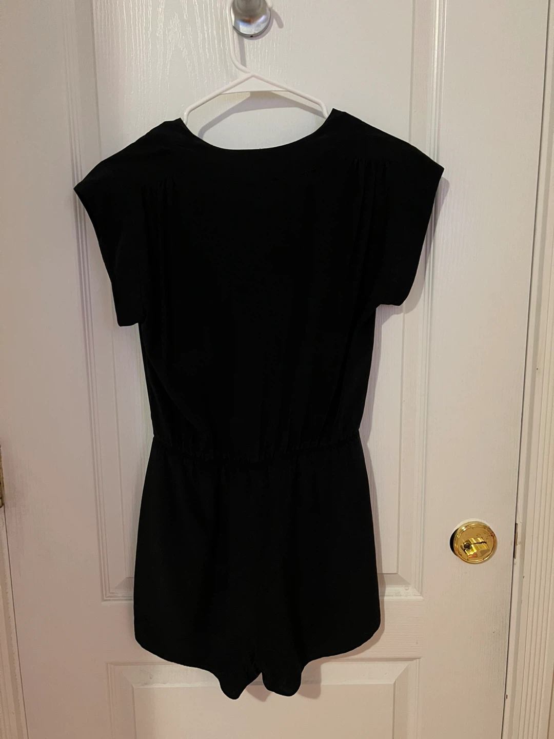 Babaton Black V-Neck Romper - photo 2