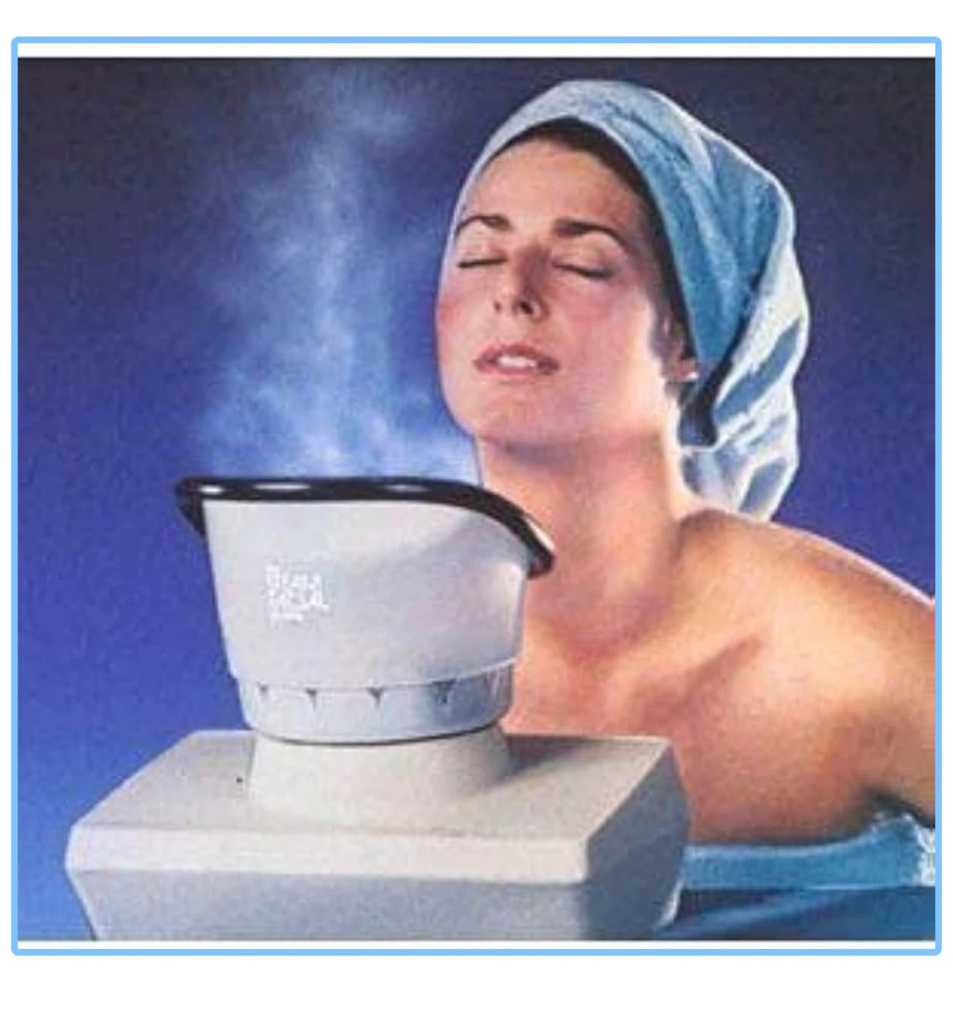 The Steam Facial by Kaz - damaged box