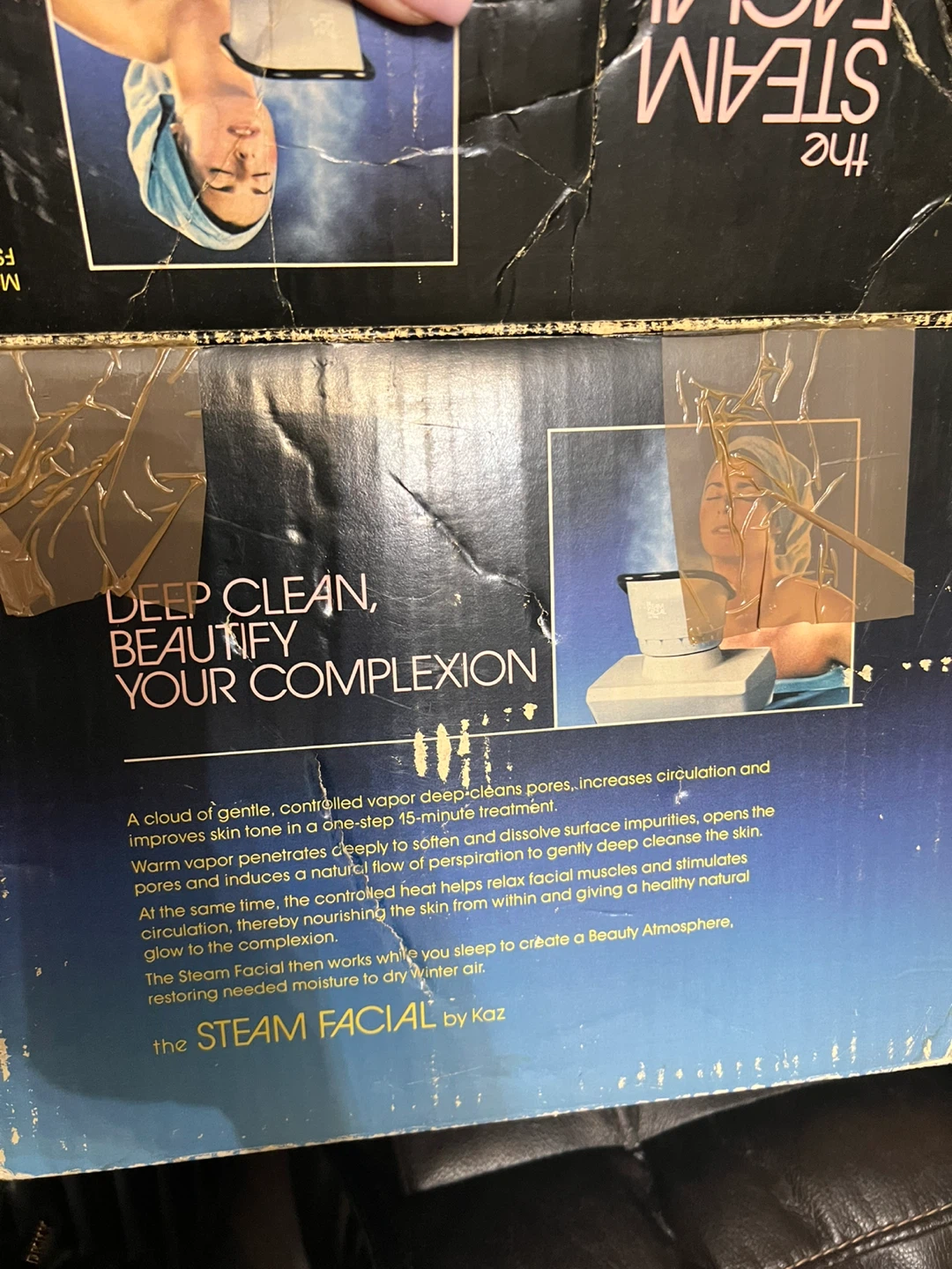The Steam Facial by Kaz - damaged box - photo 4