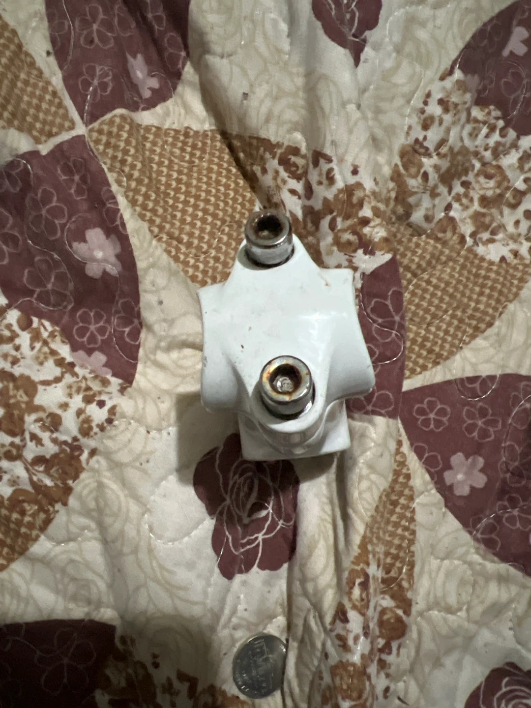 White Bicycle Stem - photo 3