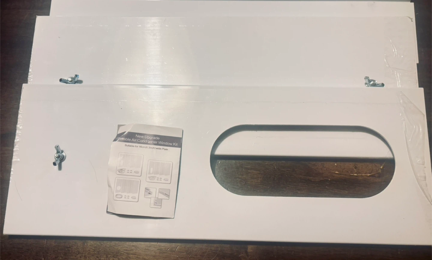 Portable Air Conditioner Window Vent Kit - photo 2