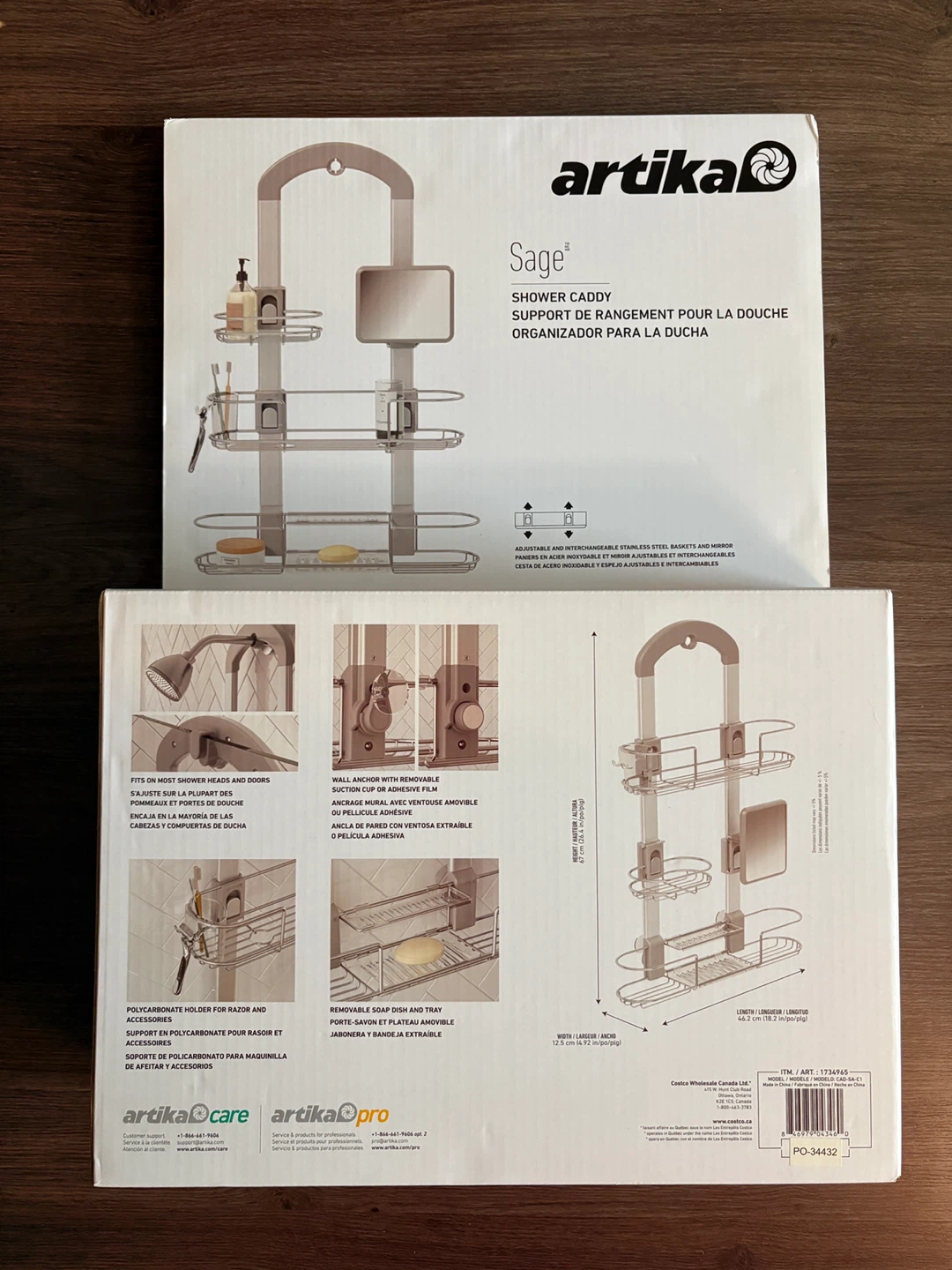 Artika Sage Shower Caddy
