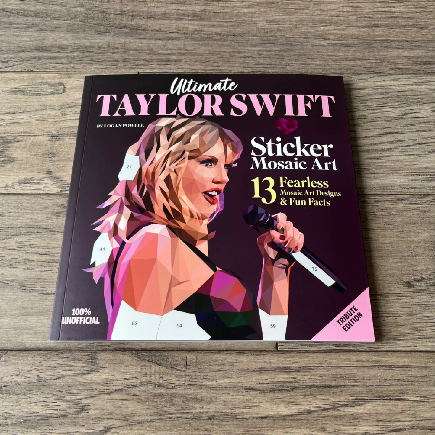 Ultimate Taylor Swift Sticker Mosaic Art Book
