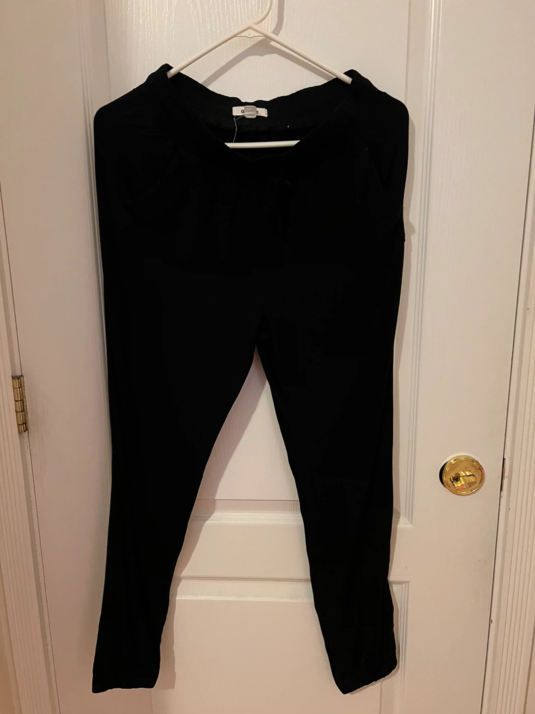 Black joggers