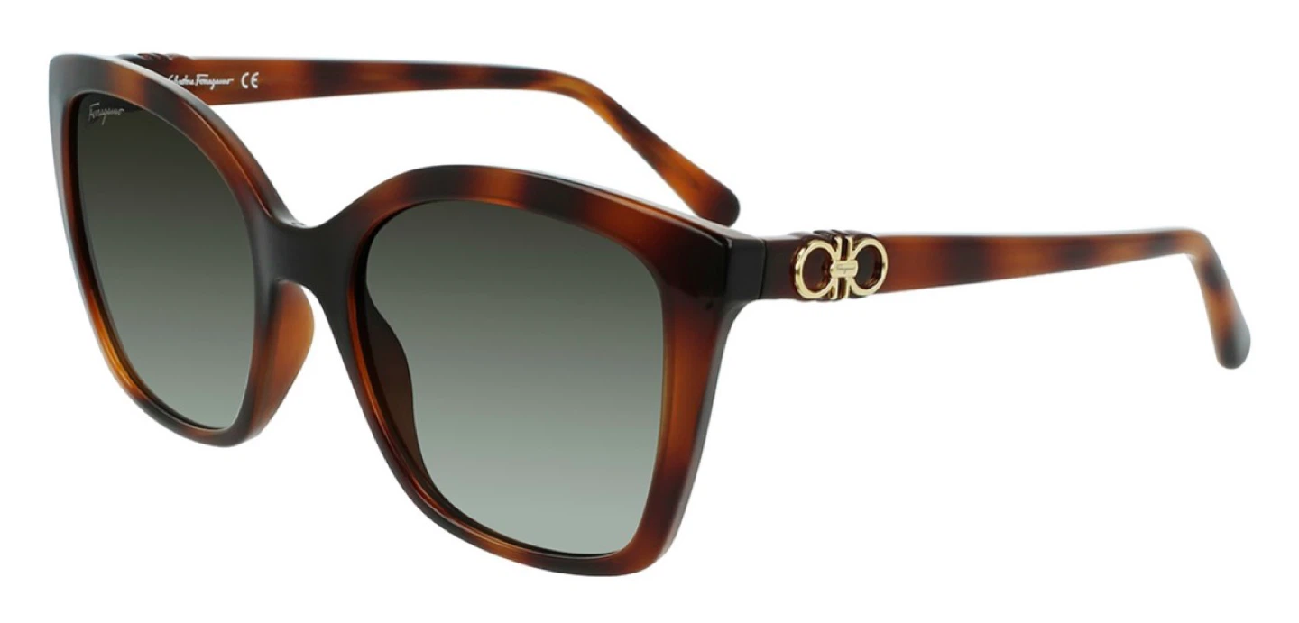 Salvatore Ferragamo SF 1026S Sunglasses Tortoise Square
