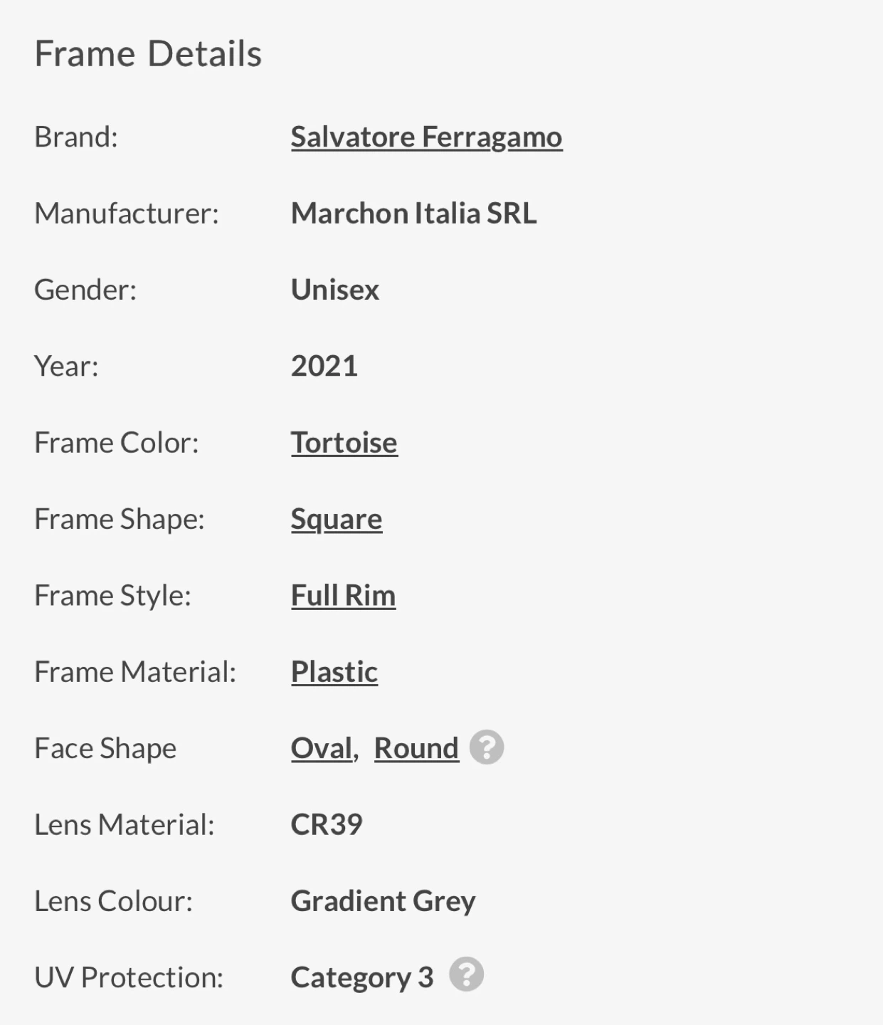 Salvatore Ferragamo SF 1026S Sunglasses Tortoise Square - photo 2