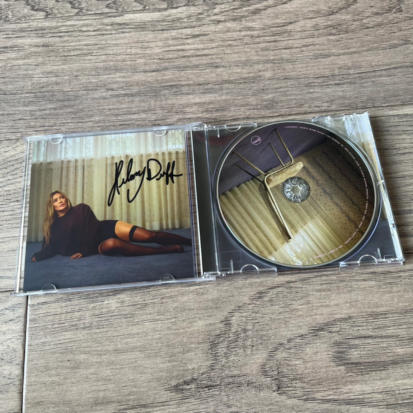 Hilary Duff Signed CD