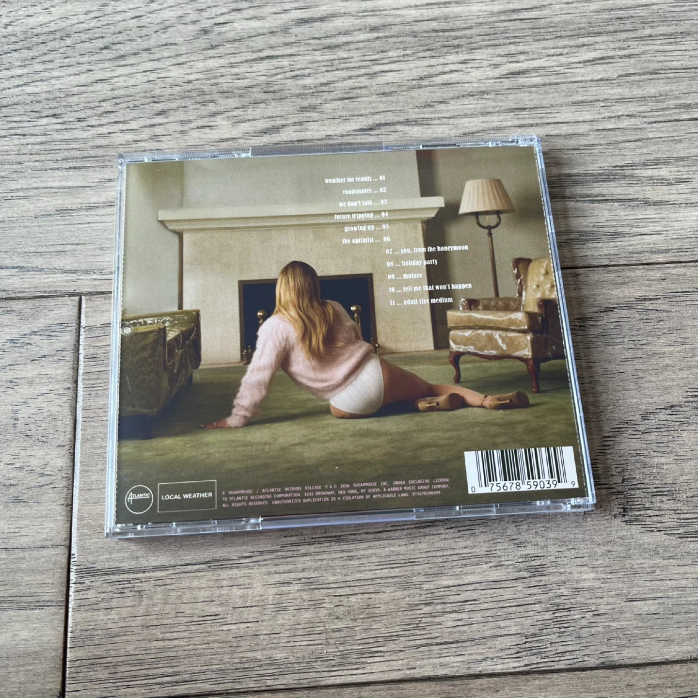 Hilary Duff Signed CD - photo 3