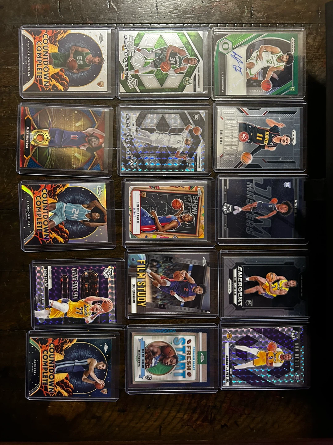 Collection of NBA Trading Cards
