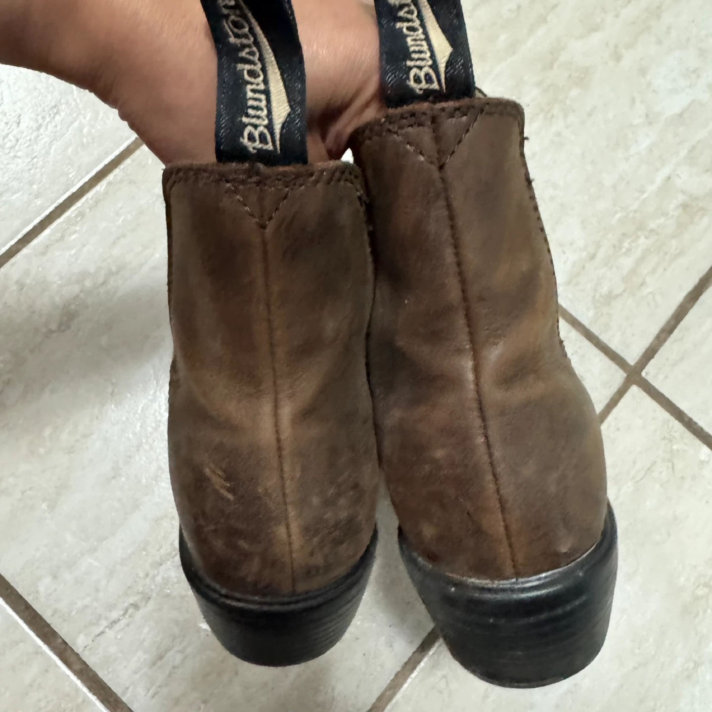Blundstone Brown Leather Chelsea Boots~size 8.5 US - photo 2