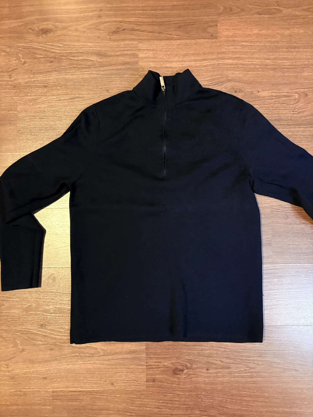 COS Quarter Zip Sweater - Size L