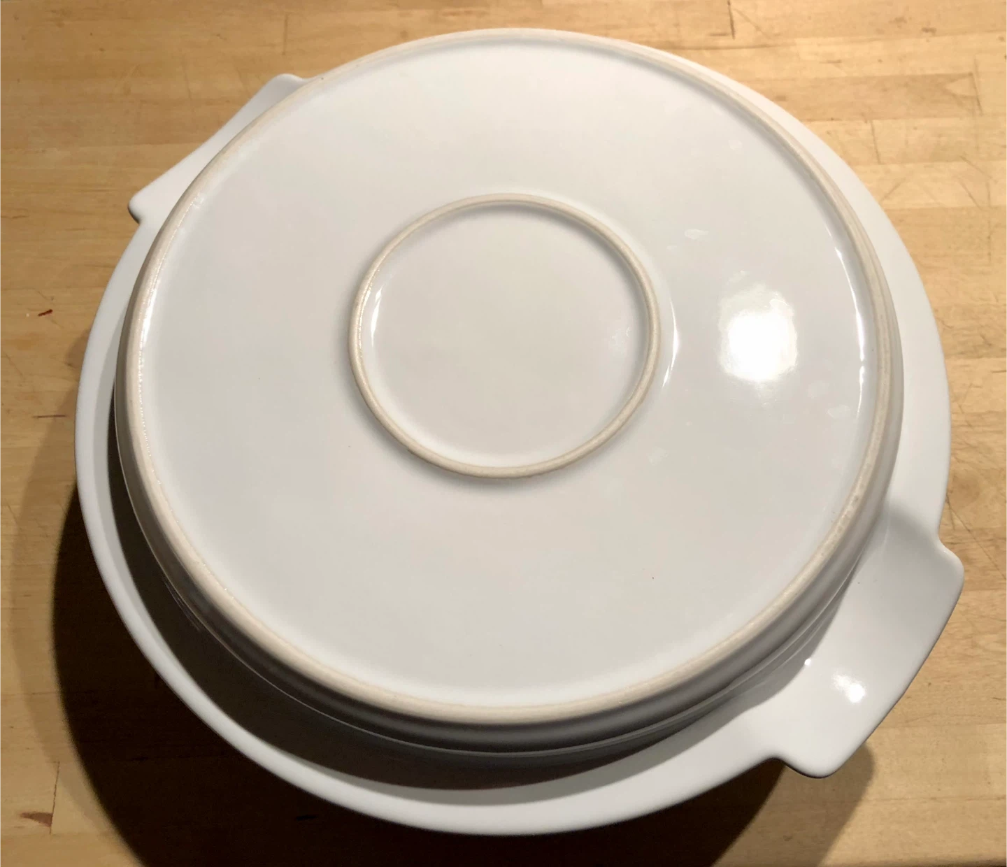 Trudeau "Manchester" Cheese Baker with Utensils