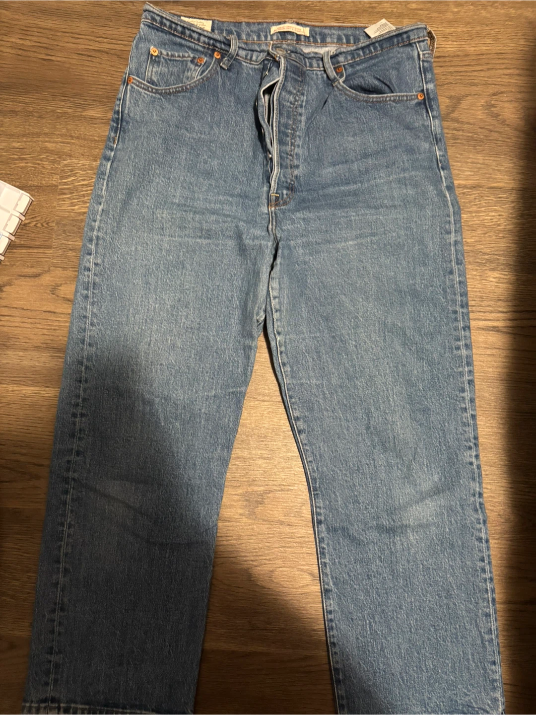 Levi's Ribcage Straight Ankle Jeans W32 L27