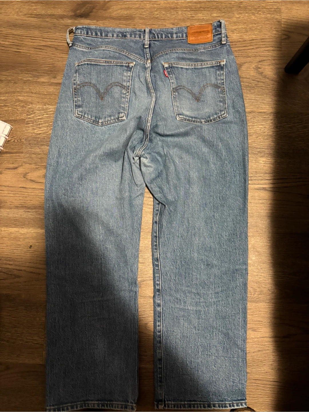 Levi's Ribcage Straight Ankle Jeans W32 L27 - photo 2