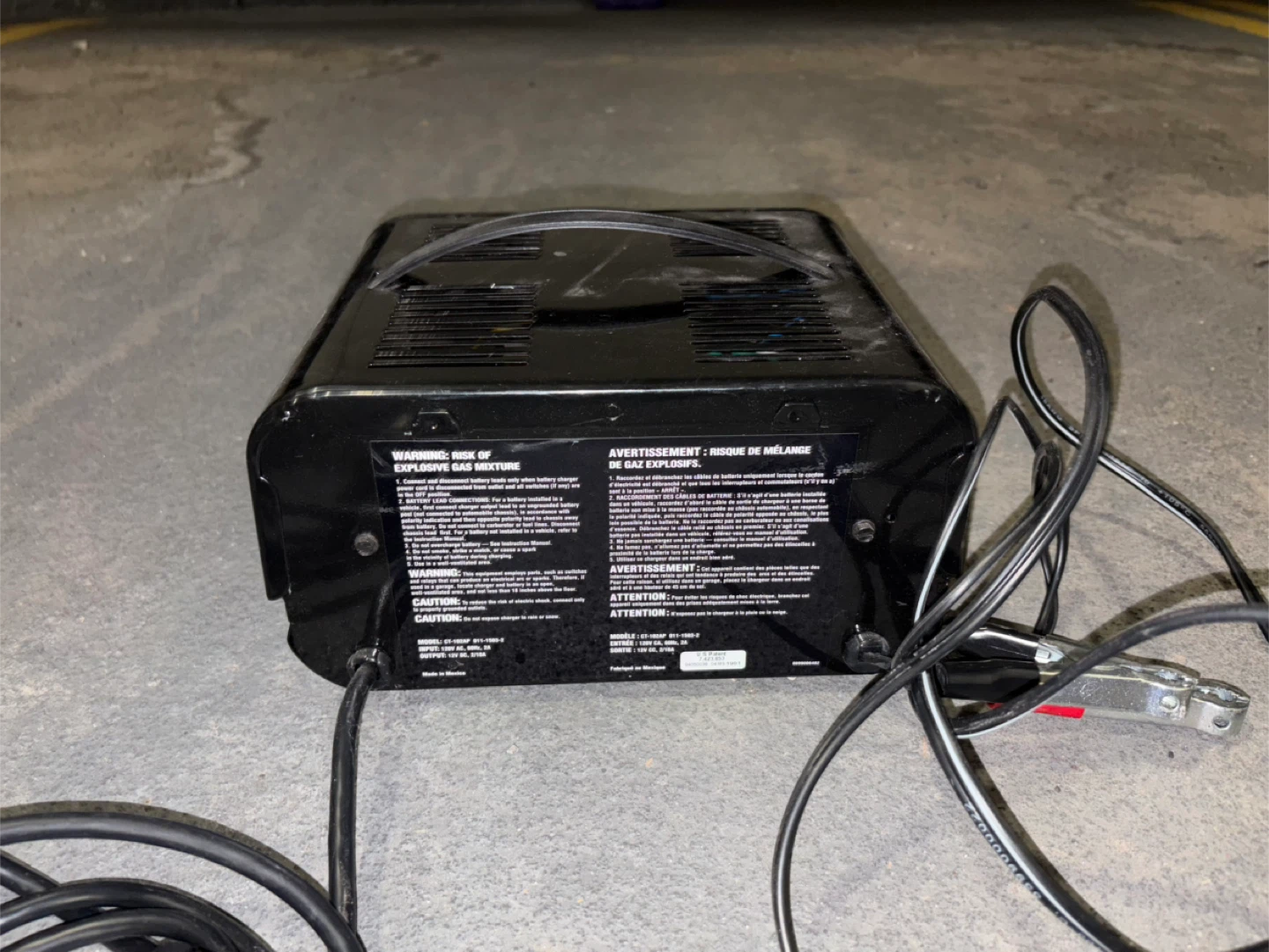 MotoMaster 10/2A Automatic Battery Charger - photo 3