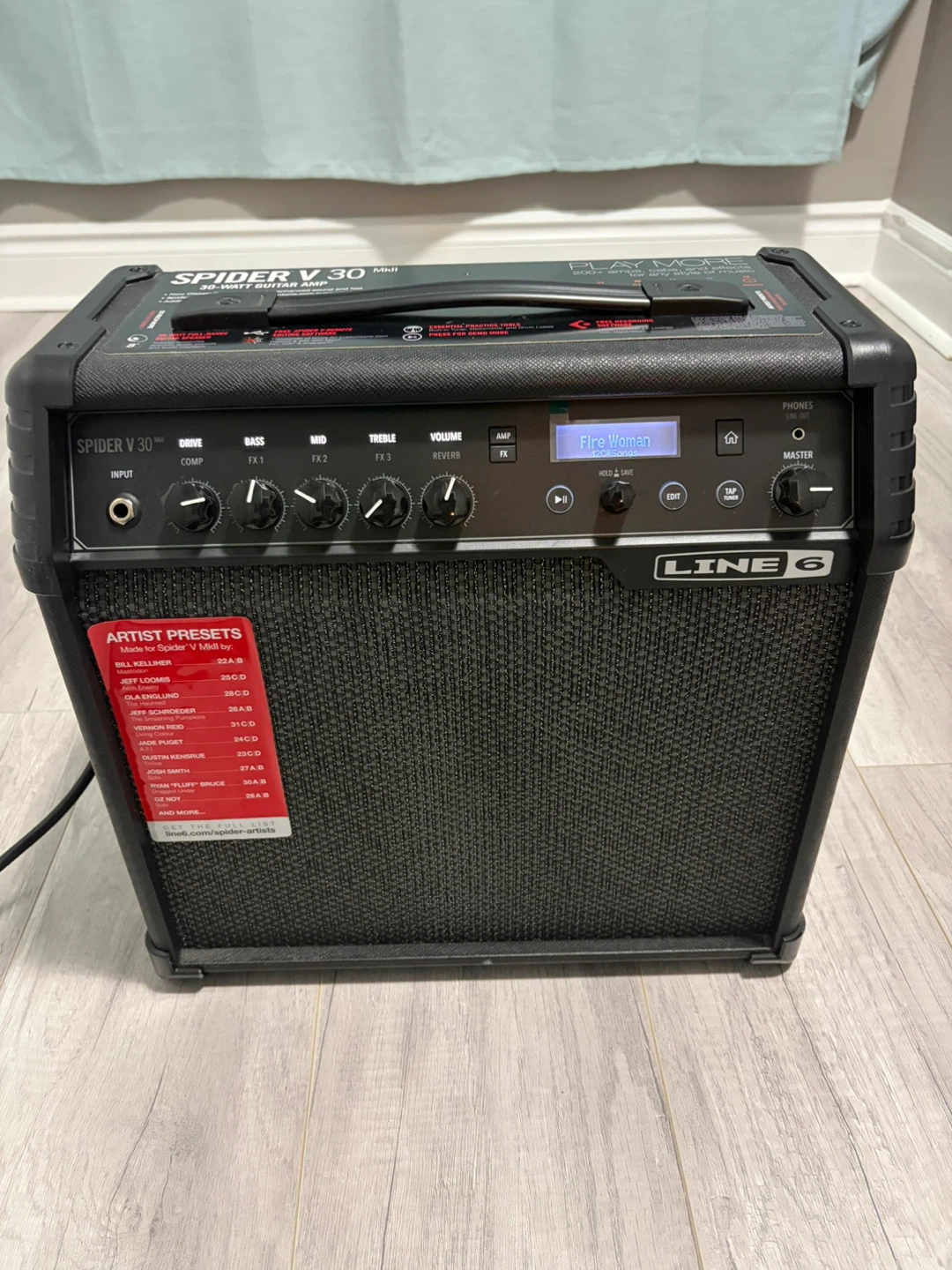 Line 6 Spider V 30 MkII 30-Watt Guitar Combo Amp - photo 2
