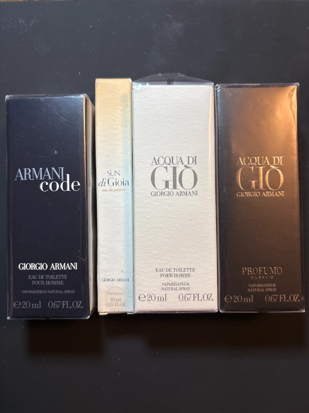 Giorgio Armani Fragrance set