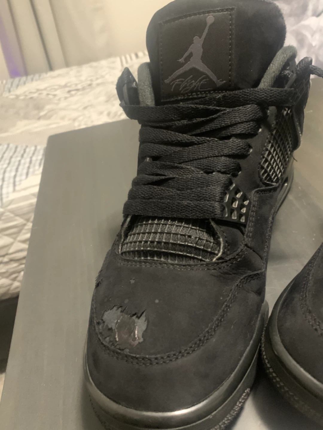 Jordan 4 black cats - photo 4
