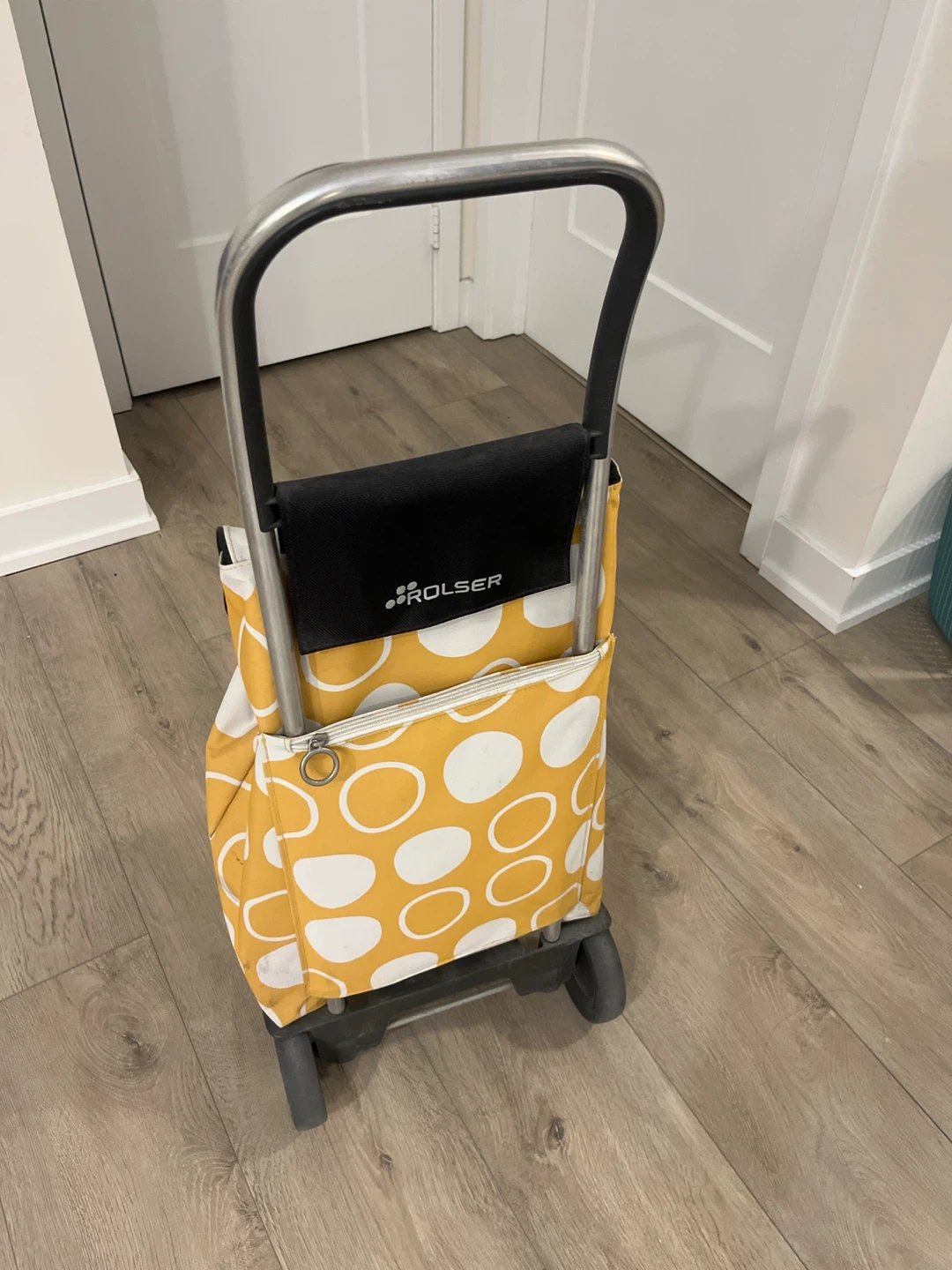 Rolser Shopping Trolley - Yellow Polka Dot - photo 2
