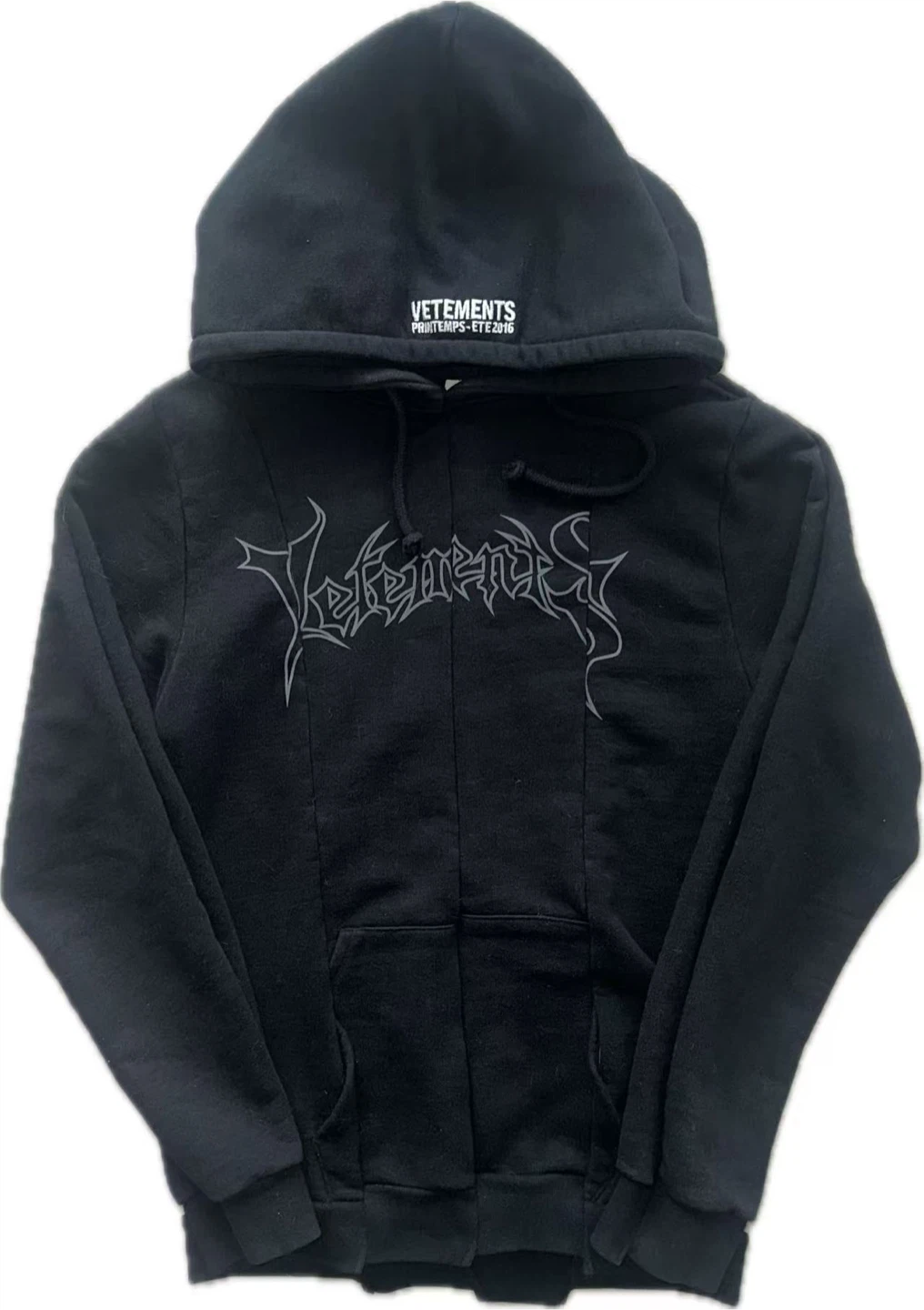Vetemements Metal Reconstructed Hoodie