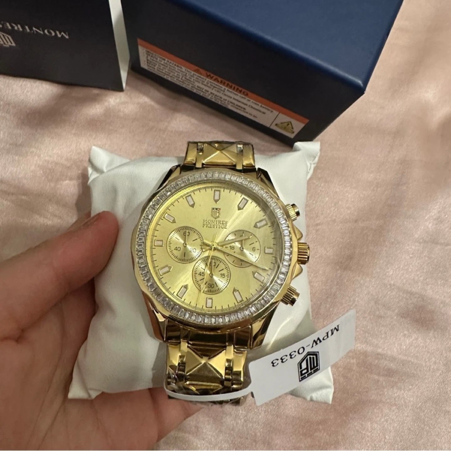 Montres Prestige X InvictaMen's Watch - 44.5mm, Gold - photo 4