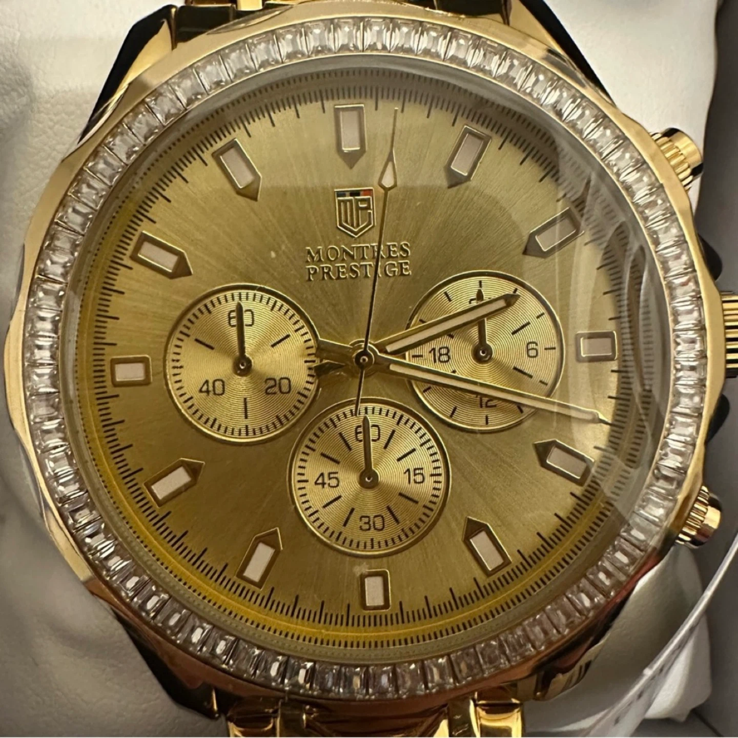 Montres Prestige X InvictaMen's Watch - 44.5mm, Gold - photo 3