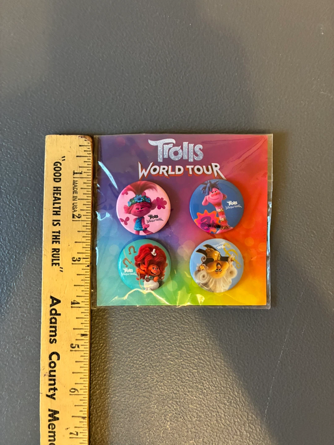 Trolls World Tour 4 Button Set - photo 4