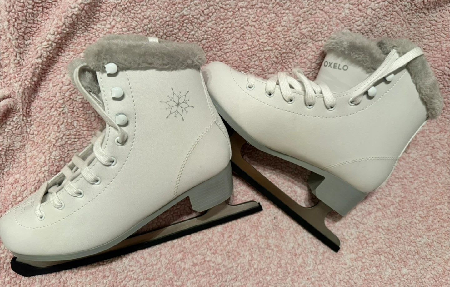 OXELO White women’s Figure Skates(size:w7.5) - photo 2
