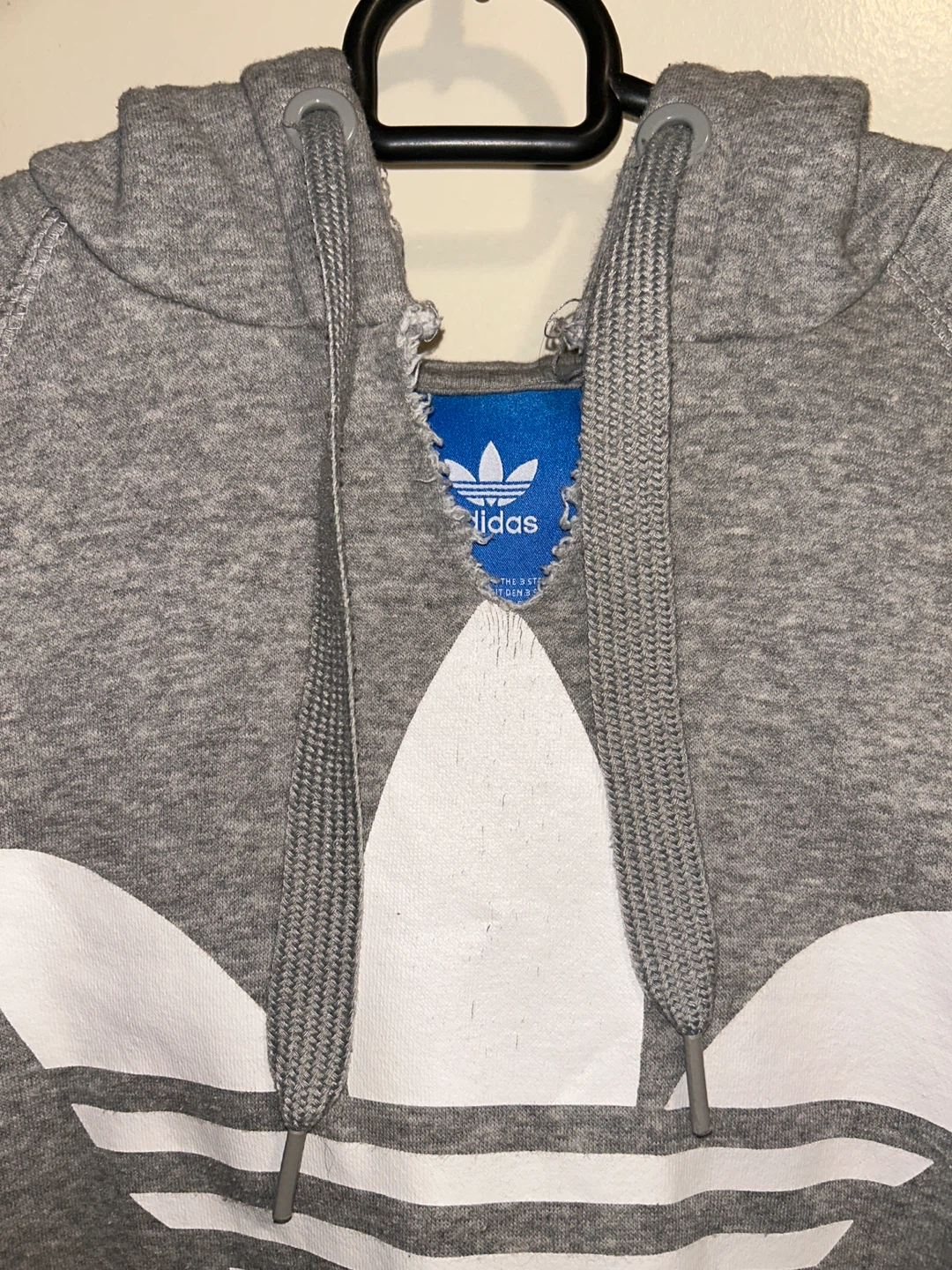 Adidas Trefoil Hoodie - Grey - photo 3