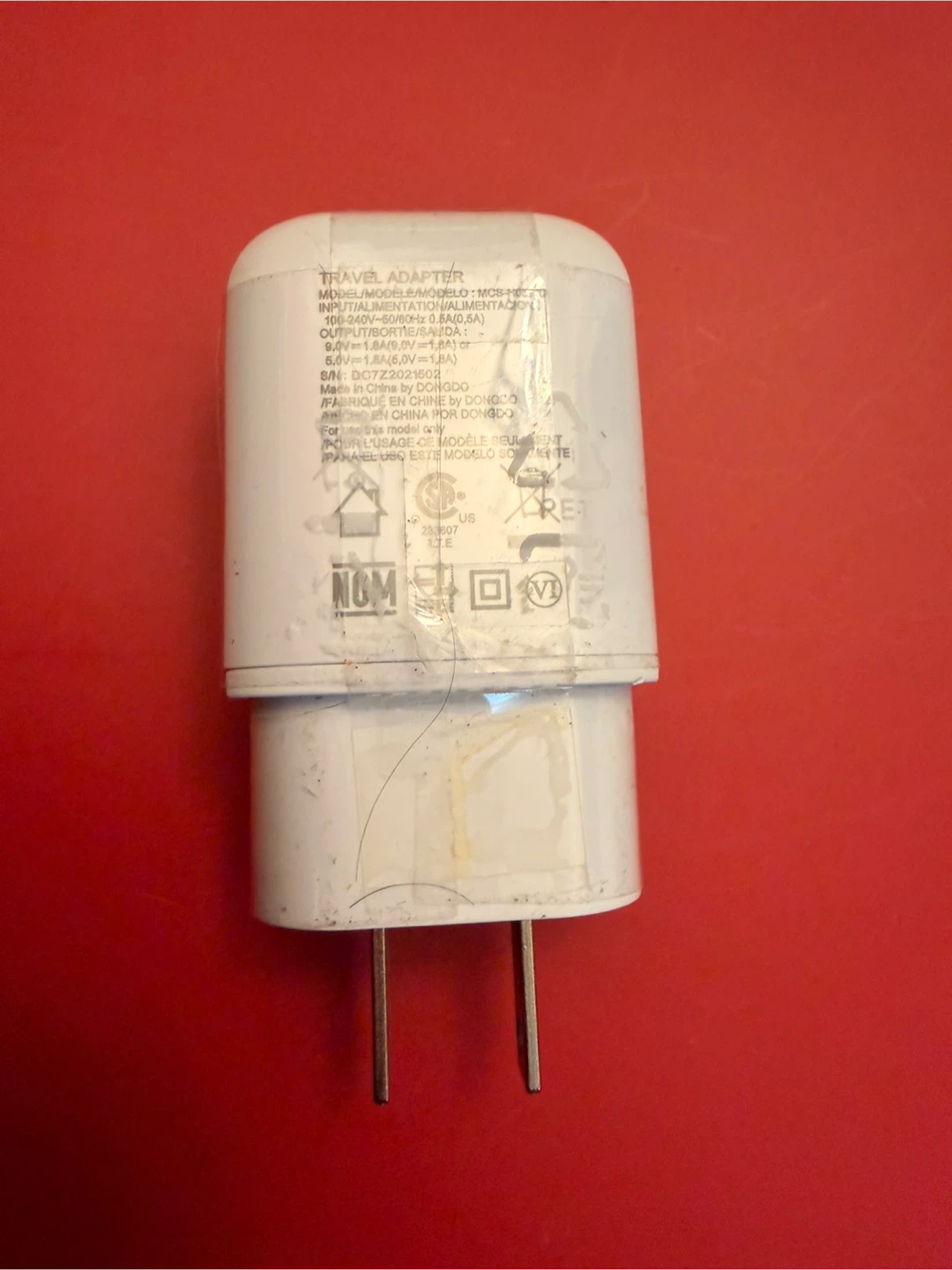 LG Travel Adapter MCS-H05WD - photo 2