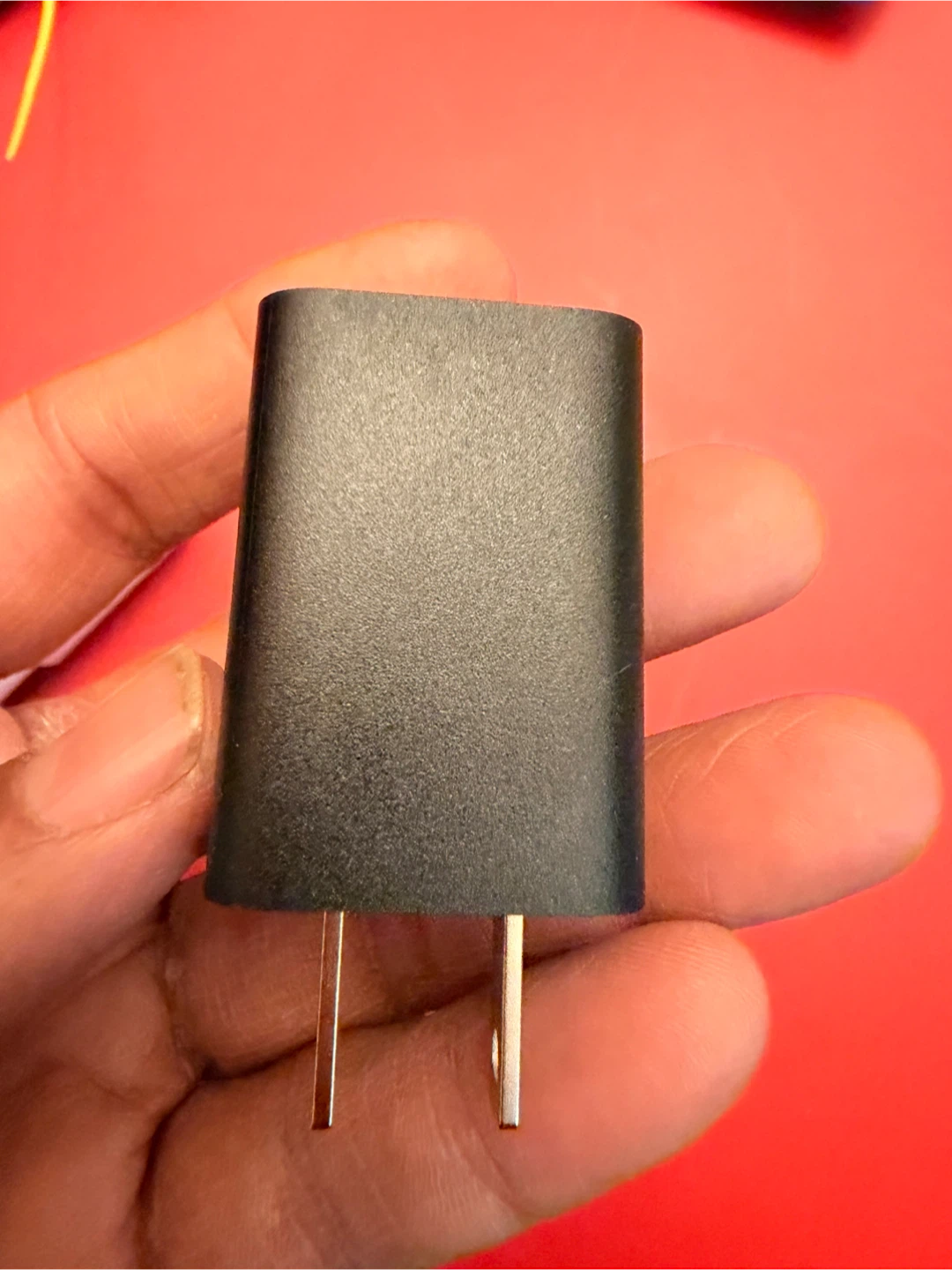 Black USB Wall Charger Adapter