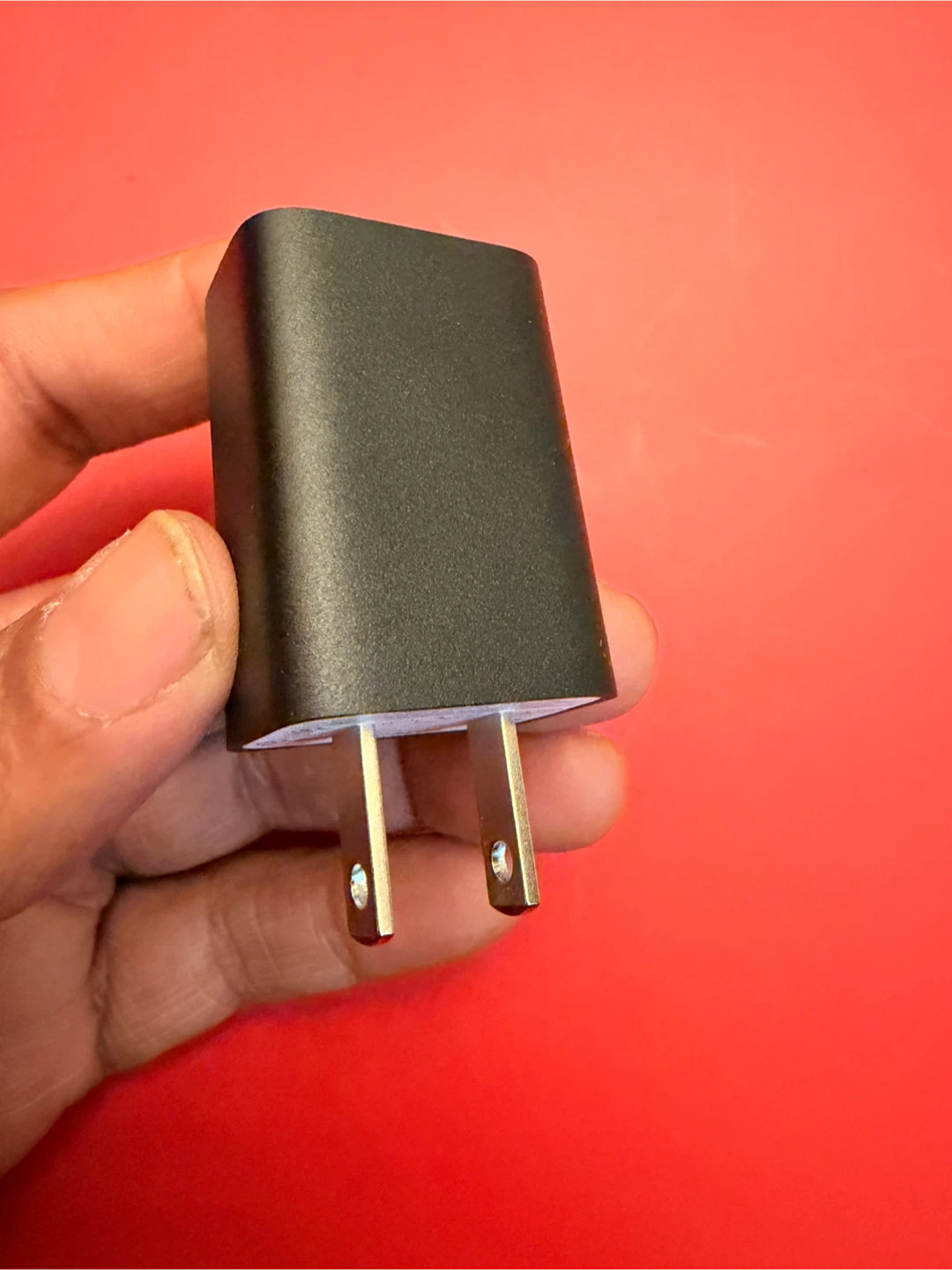 Black USB Wall Charger Adapter - photo 3