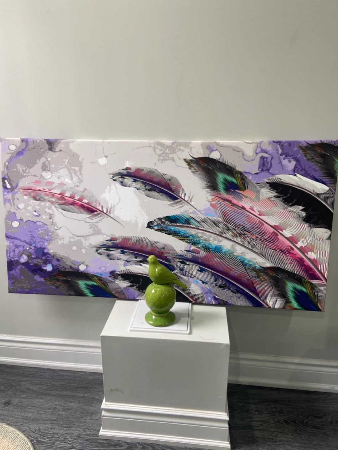 Canvas Wall Art - Forest Path & Feather Designs - photo 2