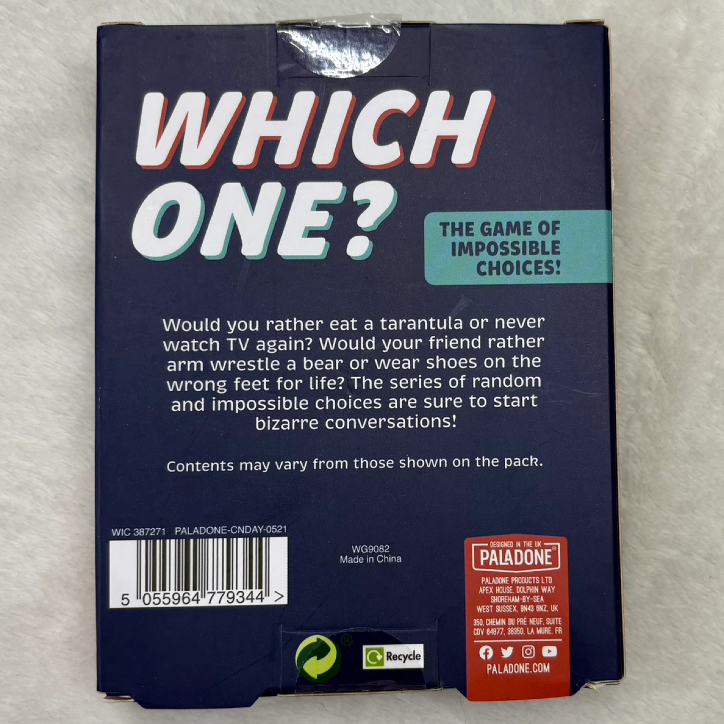Paladone Which One The Game of Impossible Choices Card Game NIB - photo 3