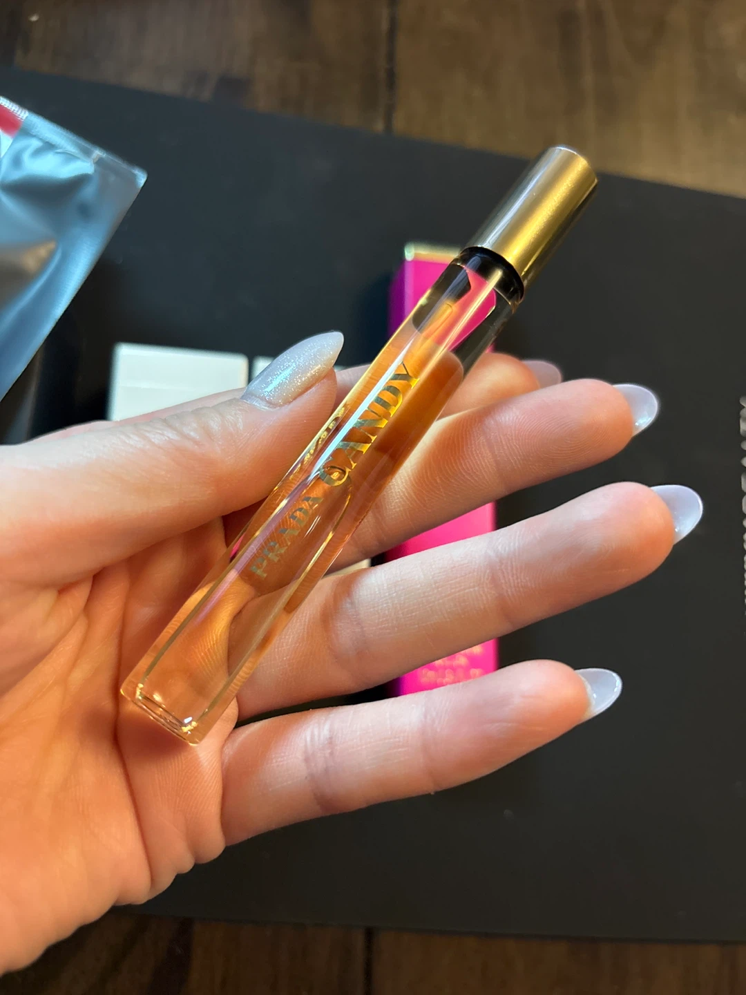 Prada Luna Rossa Carbon, La Femme, and Candy Fragrance Set - photo 3