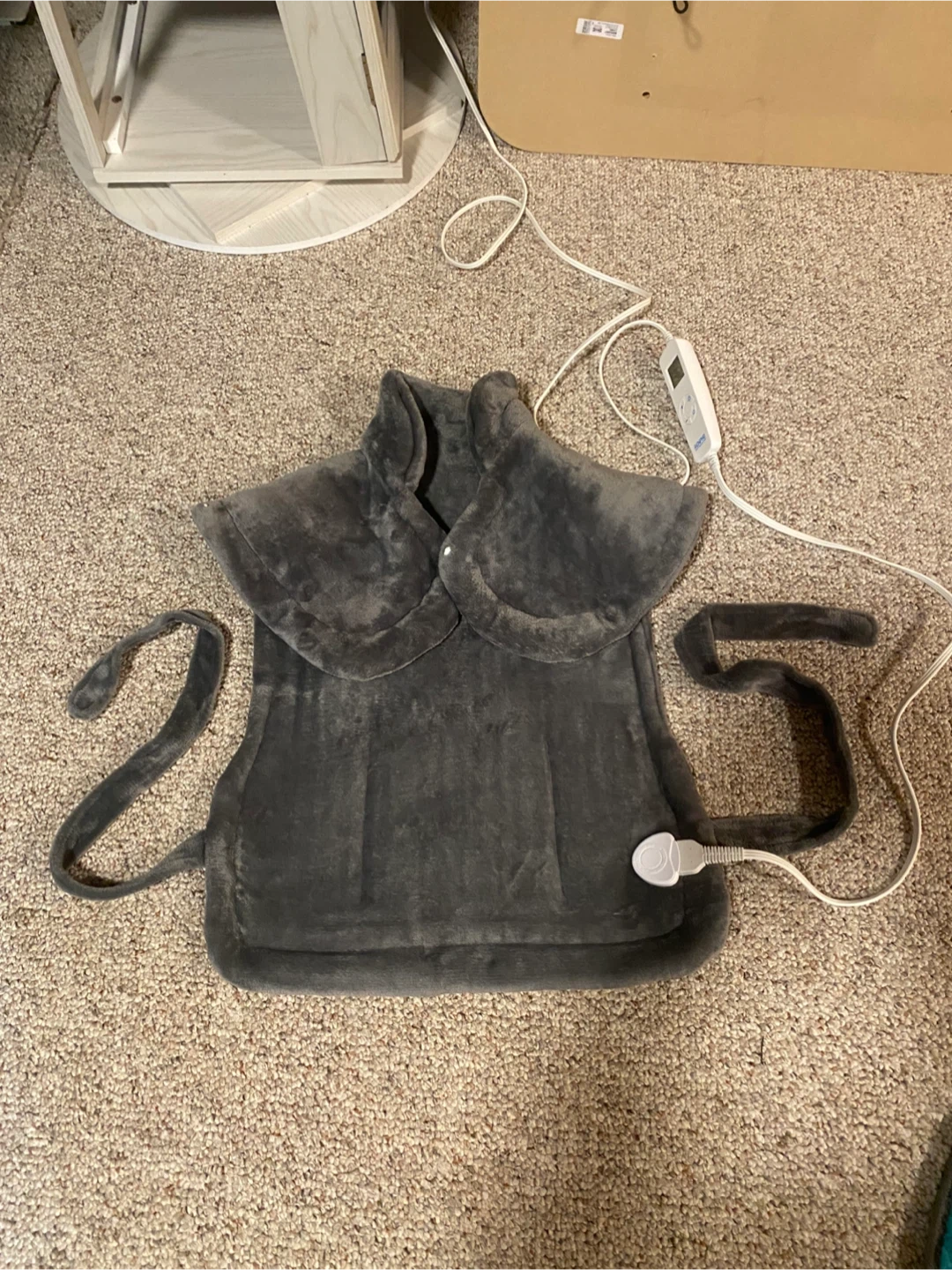 RENPHO Grey Heated Neck and Shoulder Wrap