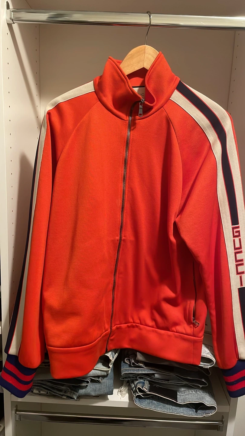 Gucci Orange Track Jacket