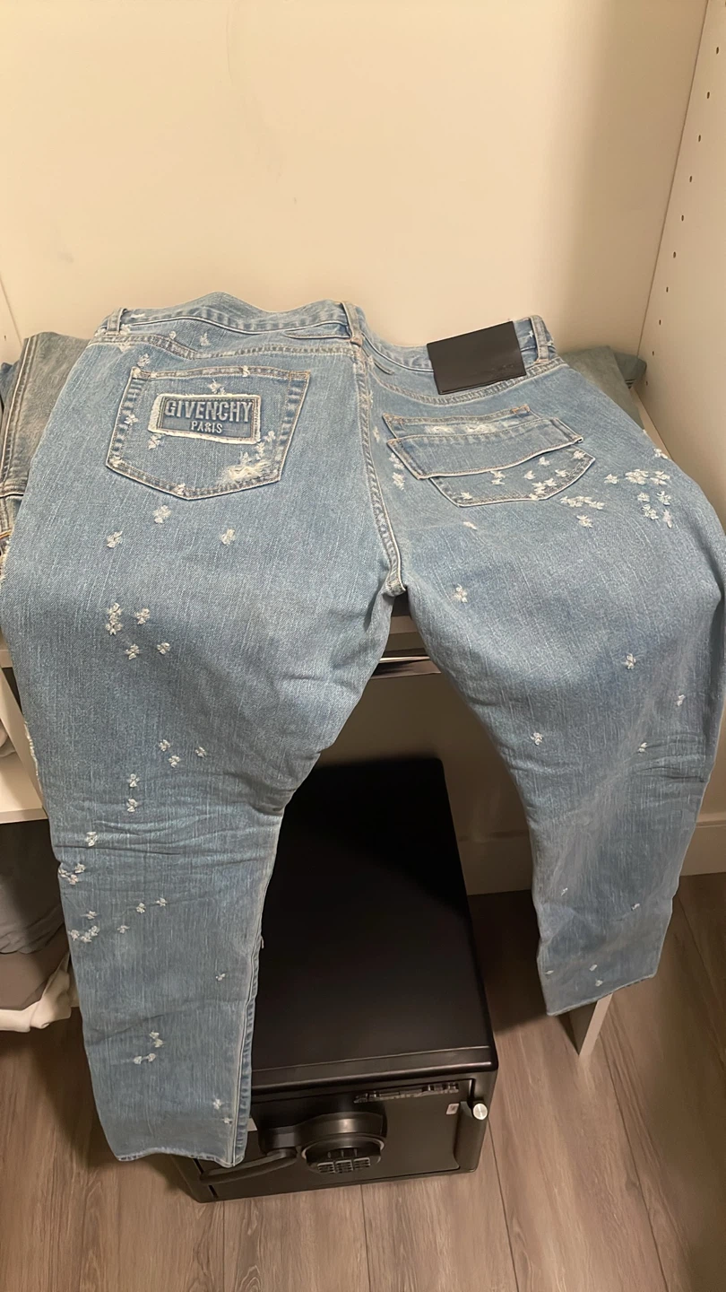 Givenchy Paris Distressed Denim Jeans - photo 2