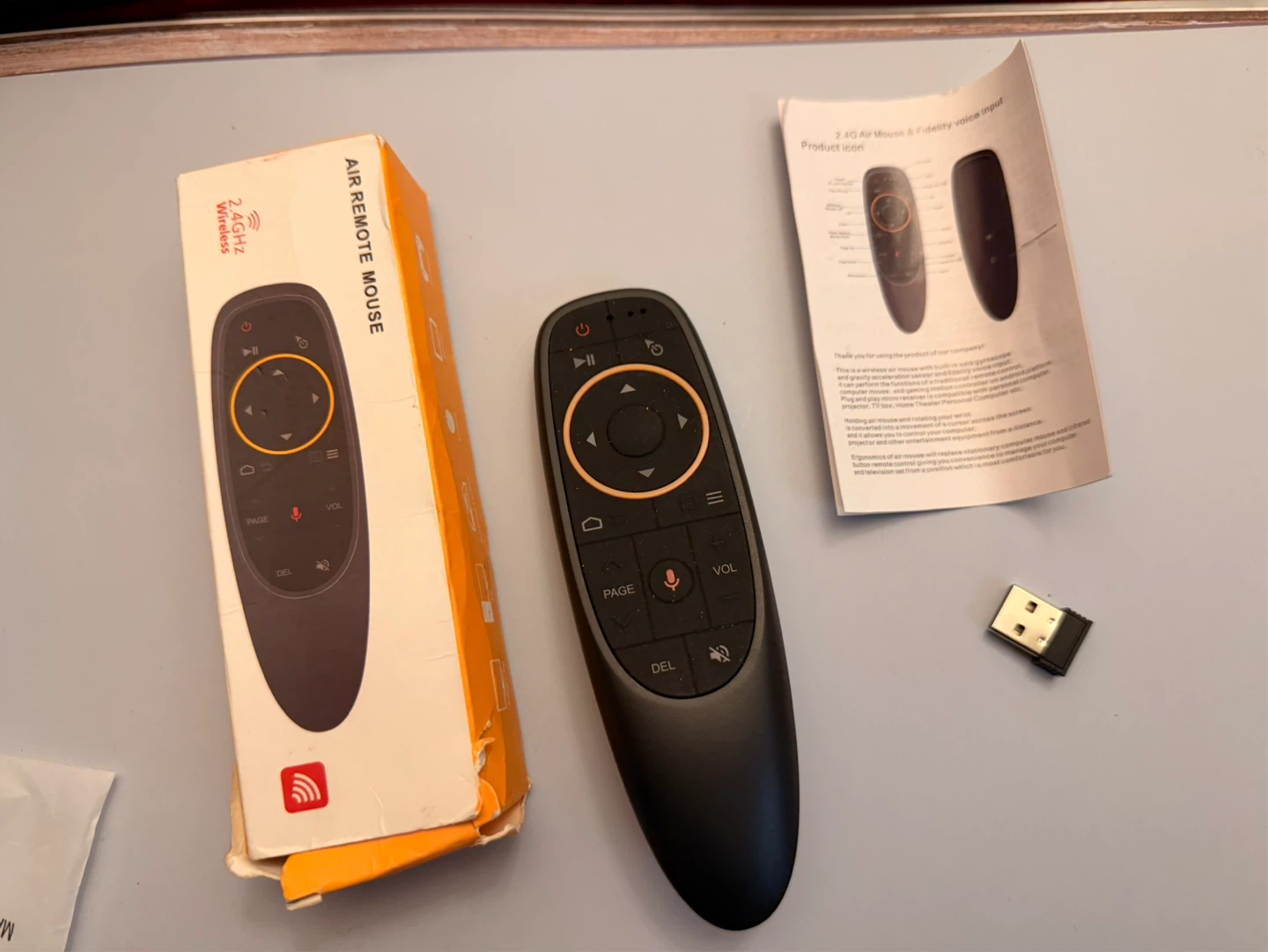 2.4G Air Mouse & Fidelity Voice Input Remote Control