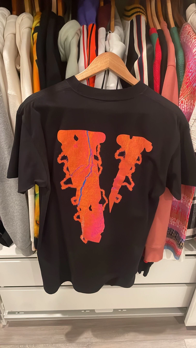 VLONE Black Skull Graphic T-Shirt