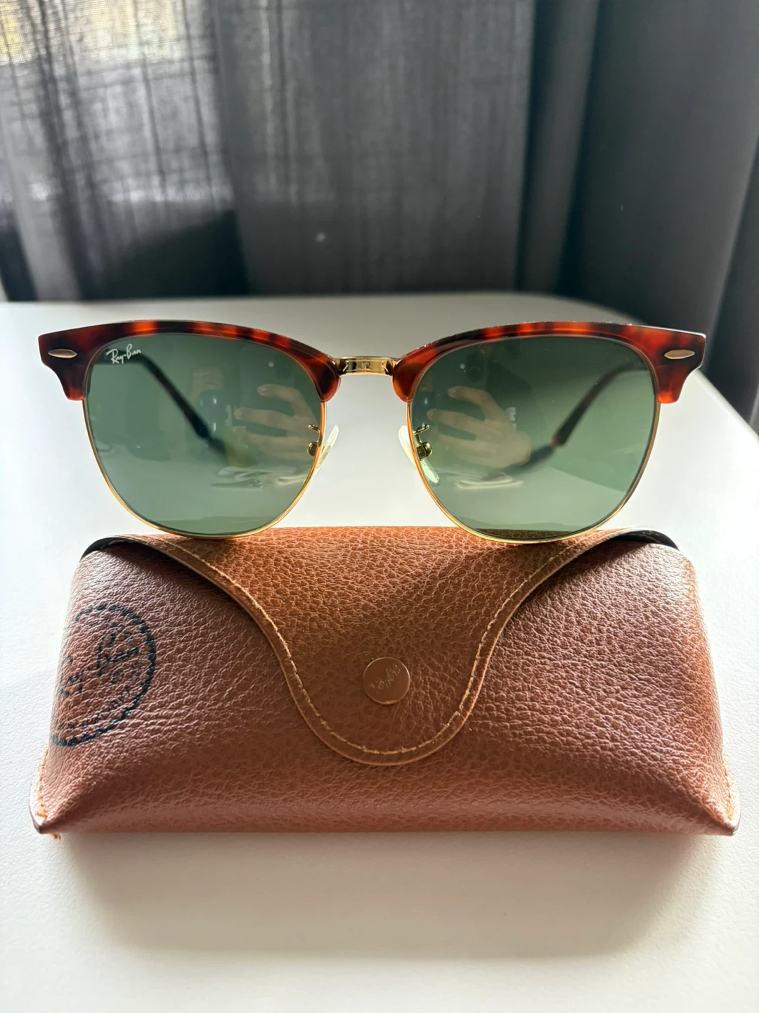 Ray-Ban Clubmaster Sunglasses Tortoiseshell