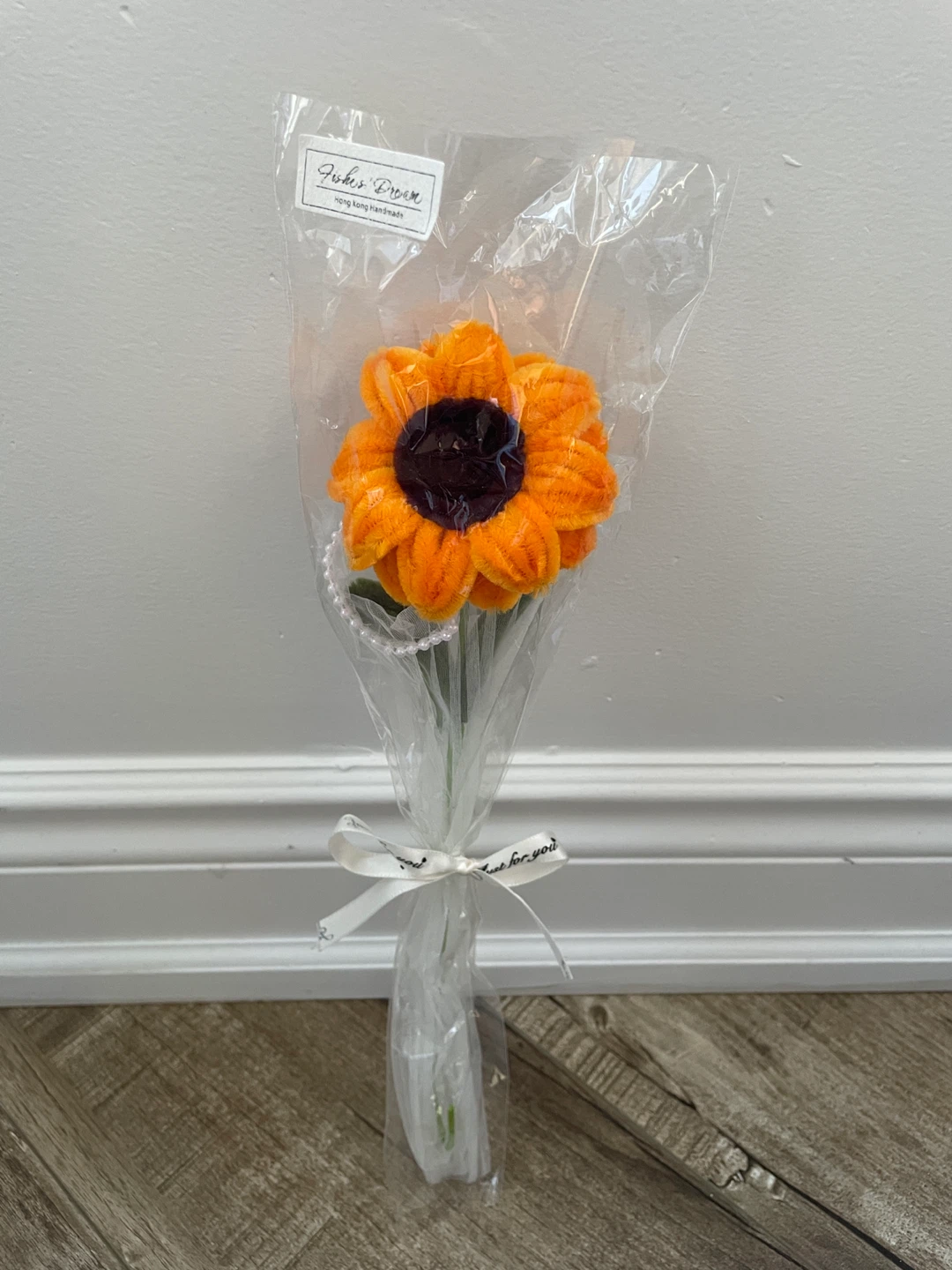 BRAND NEW 🥕 Handmade Crocheted Sunflower
