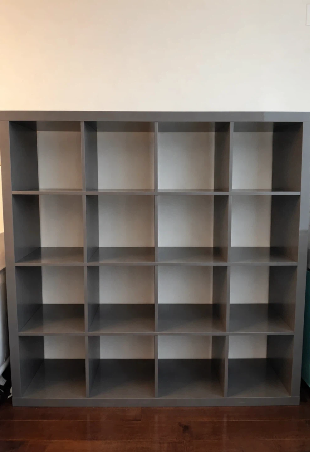 KALLAX 16-Cube Shelf Unit - Gray