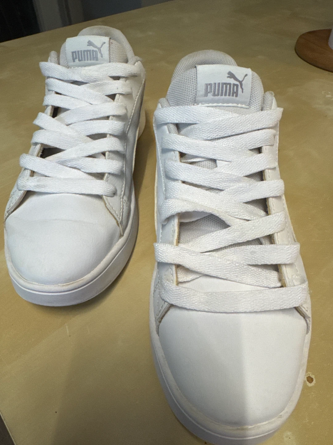 Puma White Sneakers - US Size 8