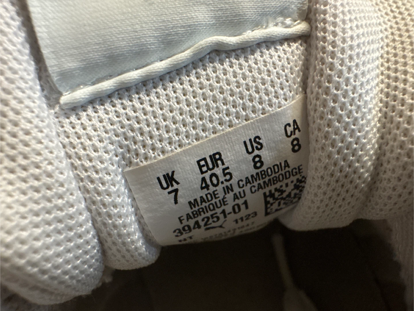 Puma White Sneakers - US Size 8 - photo 2