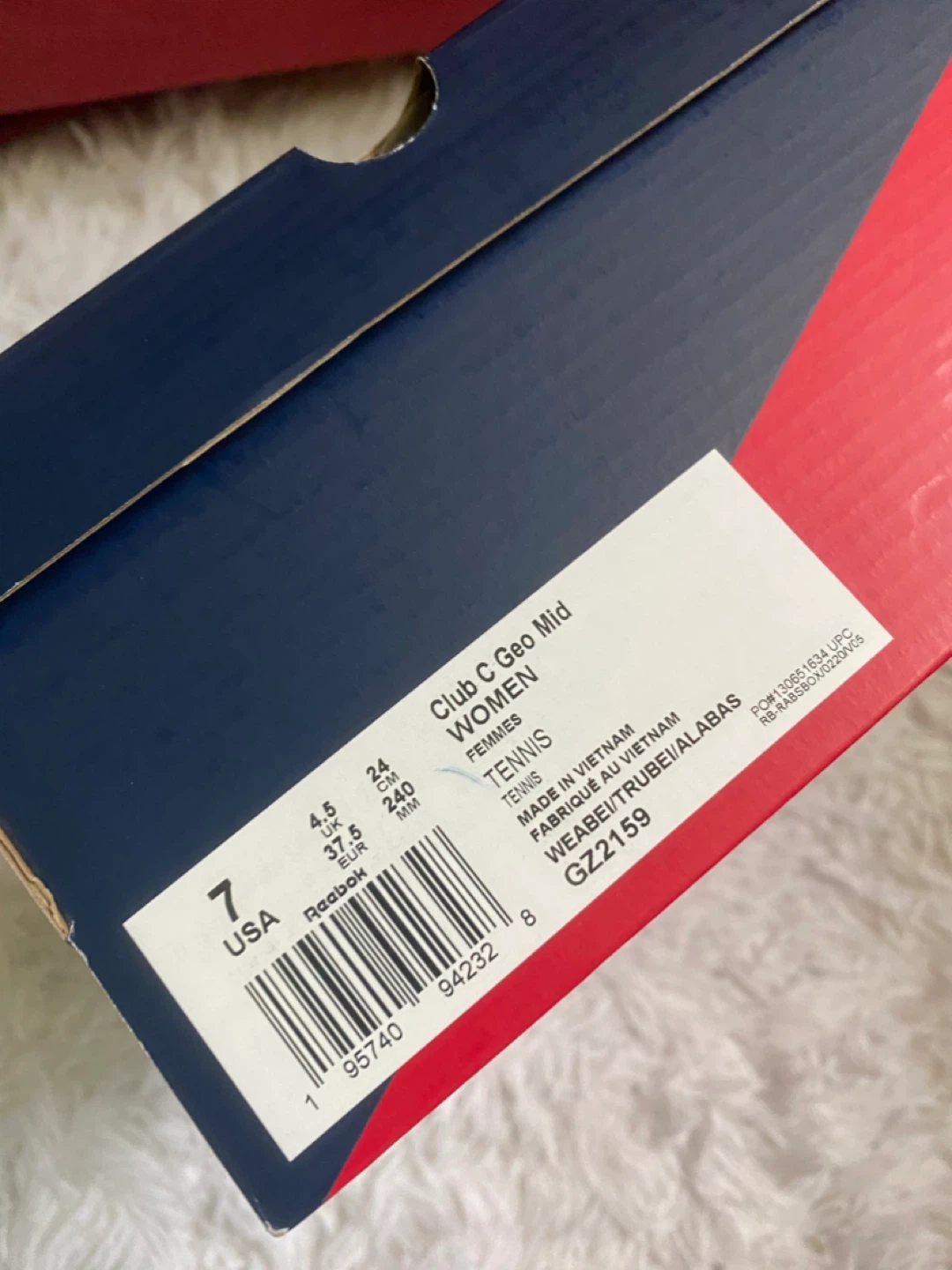 Reebok Club C Geo Mid Women's Shoes BNIB - photo 5